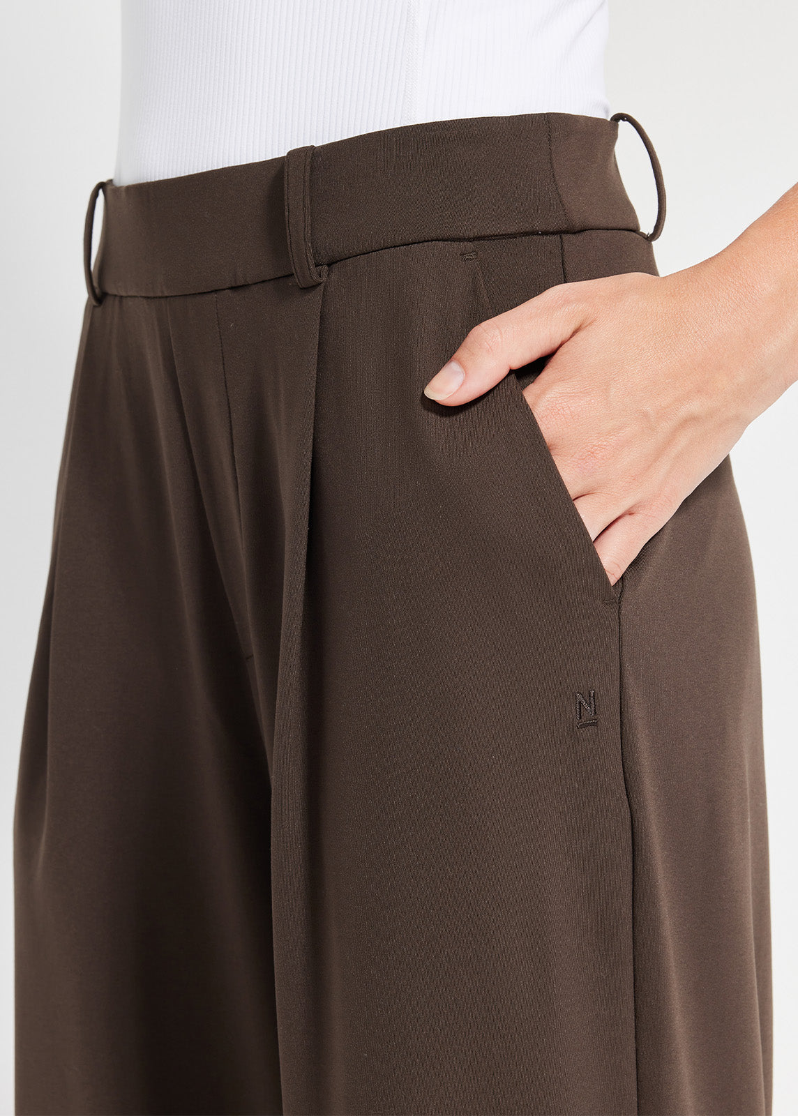 Pleated Tailored Trouser