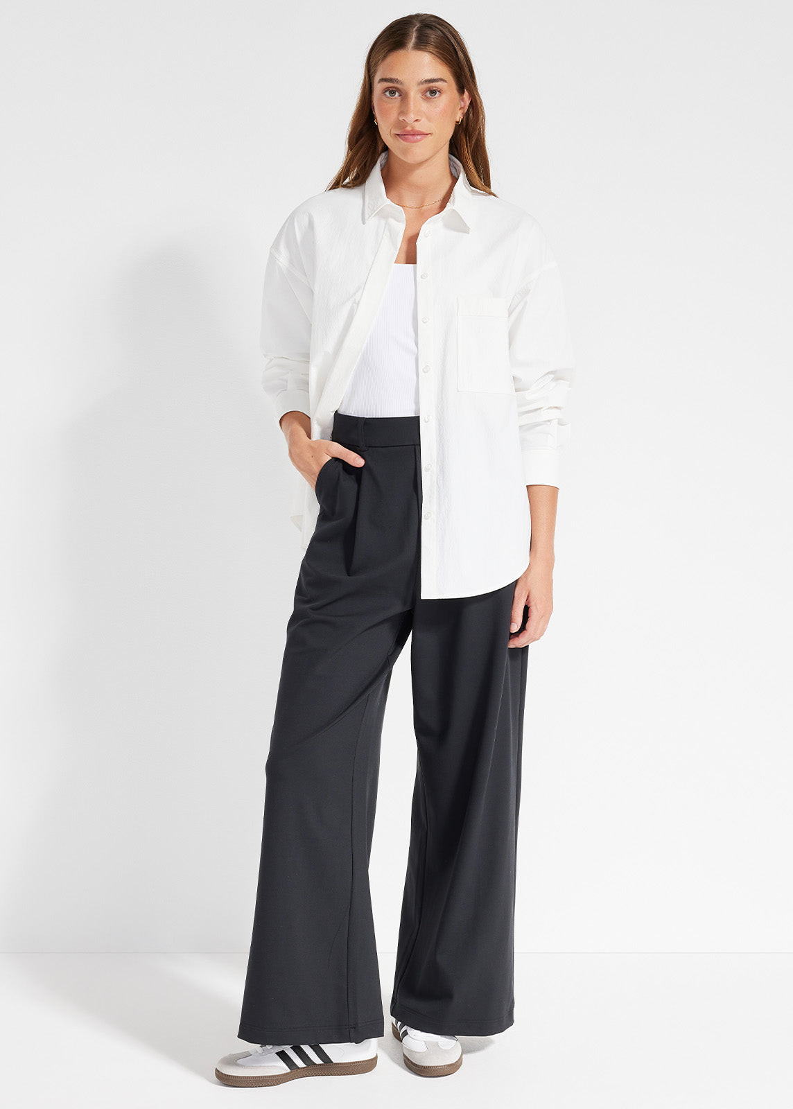 Pleated Tailored Trouser