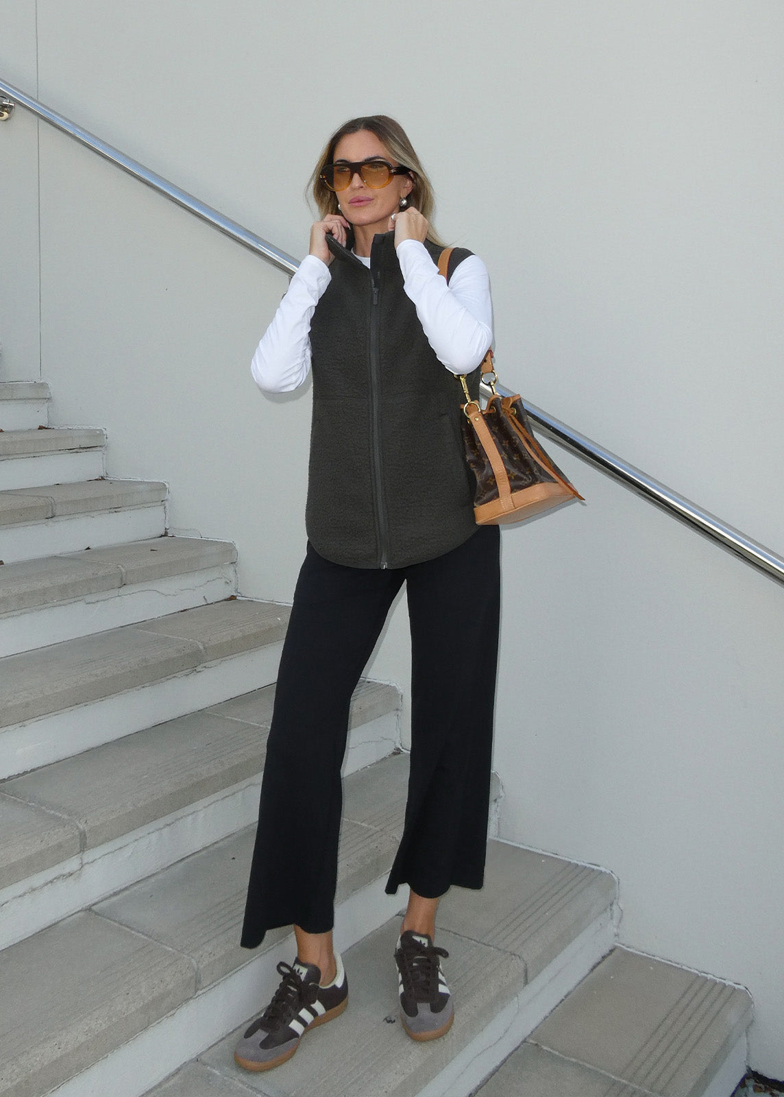 Rain Or Shine Sherpa Vest