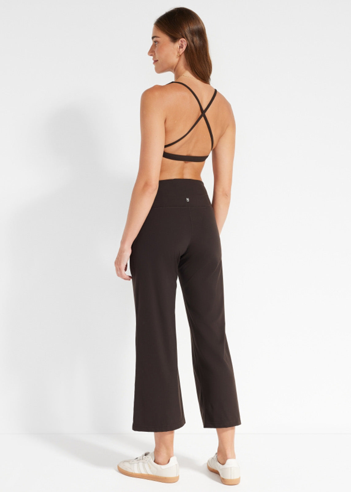 In Motion Cropped Wide Leg Pant