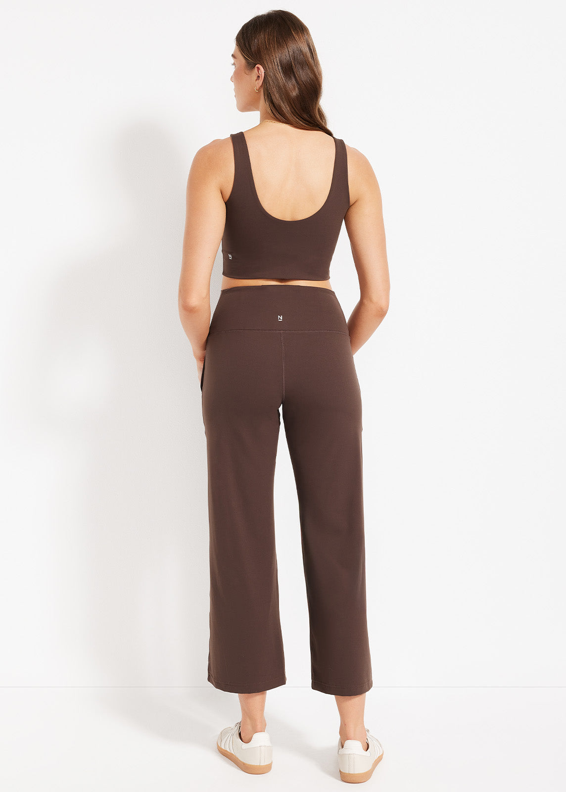 In Motion Cropped Wide Leg Pant